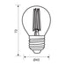 LED BULB E27 7W 230V 4000K 960LM FILAMENT VIVALUX FLICK LED PREMIUM - Декоративни крушки<<<Електрически