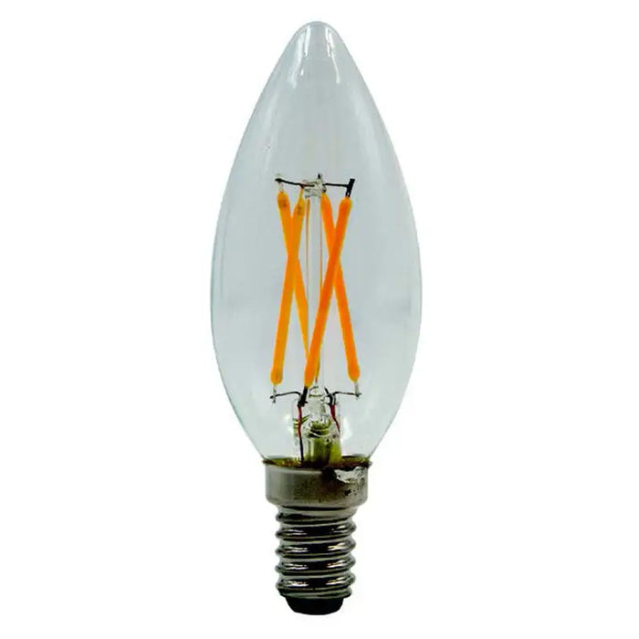 LED BULB FILAMENT E14 4W 2700K CANDLE VITO - Декоративни крушки<<<Електрически крушки<<<Осветление<<<Praktiker