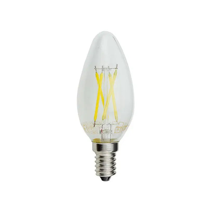 LED BULB FILAMENT E14 4W 400LM 4000K DIMMABLE OPTONICA - Декоративни крушки<<<Електрически