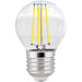 LED BULB FILAMENT E14 6W 4000K 600LM BALL DIMMABLE VITO - Декоративни крушки<<<Електрически