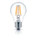 LED BULB FILAMENT PHILIPS E27 4W 470LM 2700K - Декоративни крушки<<<Електрически