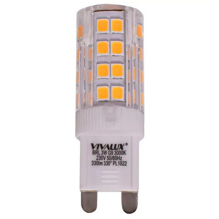 LED BULB G9 3W 280LM 3000K VIVALUX - Led крушки<<<Електрически крушки<<<Осветление<<<Praktiker&&&LED