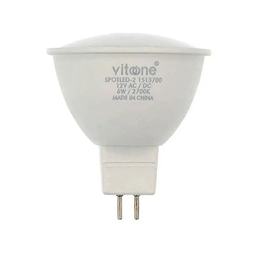 LED BULB GU5.3 12V 6W 508LM 4000K VITO VITOONE - Led крушки<<<Електрически крушки<<<Осветление<<<Praktiker