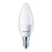 LED BULB PHILIPS E14 5.5W 2700K 470LM CANDLE - Led крушки<<<Електрически крушки<<<Осветление<<<Praktiker&&&LED
