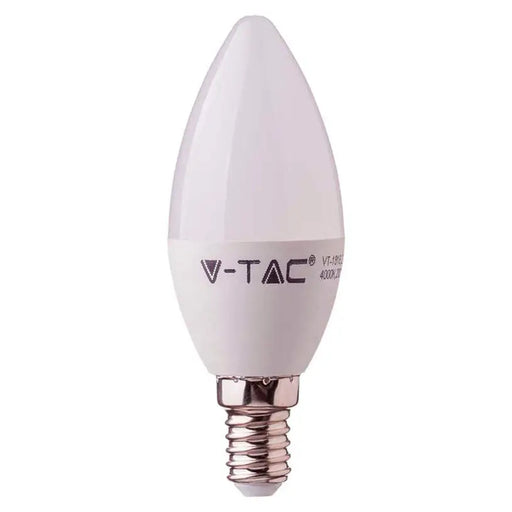 LED BULB V-TAC E14 5.5W 3000K 470LM CANDLE SMN - Led крушки<<<Електрически
