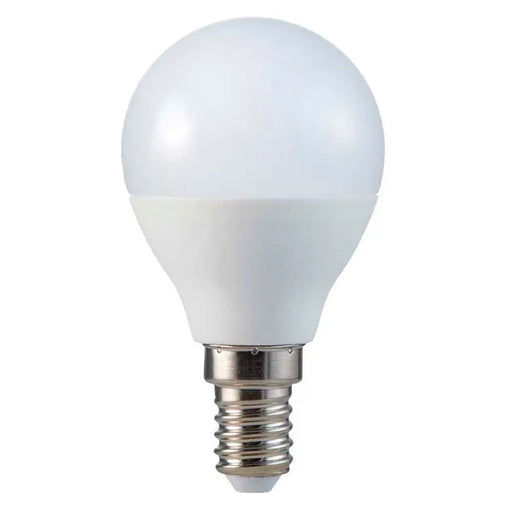 LED BULB V-TAC E14 5.5W 3000K 470LM P45 - Led крушки<<<Електрически крушки<<<Осветление<<<Praktiker&&&Крушки<<<Дом и