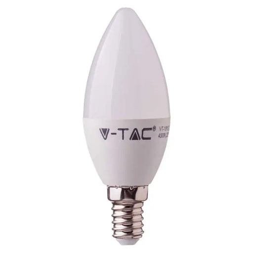 LED BULB V-TAC E14 5.5W 6400K 470LM CANDLE SMN - Led крушки<<<Електрически крушки<<<Осветление<<<Praktiker