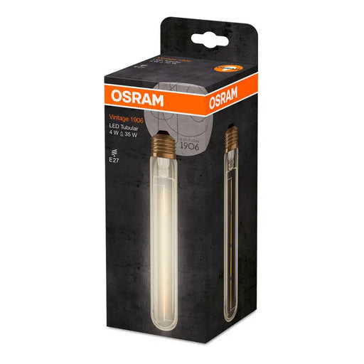 LED BULB VINTAGE E27 4W 2000K 400LM OSRAM TUBULAR - Декоративни крушки<<<Електрически крушки<<<Осветление<<<Praktiker