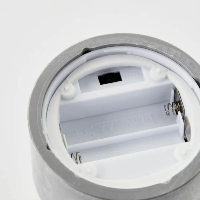 LED Candle Brilliant Grey Plastic - Декорация и Осветление<<<Дом Градина<<<BigBuy&&&Електрически Крушки<<<Декорация и