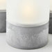 LED Candle Brilliant Grey Plastic - Декорация и Осветление<<<Дом Градина<<<BigBuy&&&Електрически Крушки<<<Декорация и