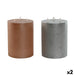 LED Candle DKD Home Decor Golden Silver 15 x 15 x 20 cm (AA) (2 Units) - Декорация и Осветление<<<Дом