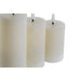 LED Candle Home ESPRIT Beige 5,5 x 5,5 x 13,5 cm (AA) - Декорация и Осветление<<<Дом Градина<<<BigBuy&&&LED
