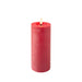 LED Candle Lumineo Red Ø 7 x 19 cm Rustic (AAA) - Декорация и Осветление<<<Дом Градина<<<BigBuy&&&LED
