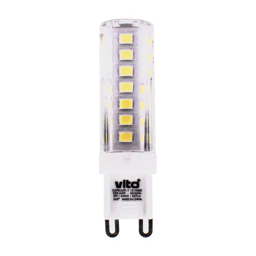 LED CAPSULE G9 6W 6400K 607LM VITO - Led крушки<<<Електрически крушки<<<Осветление<<<Praktiker