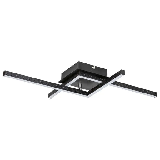 LED CEILING LAMP 23W 4000K BLACK RABALUX CASIMIR - LED плафони<<<Вътрешно осветление<<<Осветление<<<Praktiker