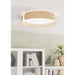 LED CEILING LAMP 24W 3000K 35CM OAK EGLO VALCASOTTO - LED плафони<<<Вътрешно осветление<<<Осветление<<<Praktiker