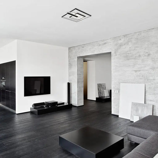 LED CEILING LAMP 50W 4000K BLACK RABALUX HERKULES - LED плафони<<<Вътрешно осветление<<<Осветление<<<Praktiker