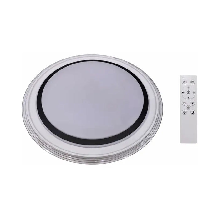 LED CEILING LAMP 64W 3000-6500K 5440LM 50CM WITH REMOTE D-IL ALOSA - LED плафони<<<Вътрешно