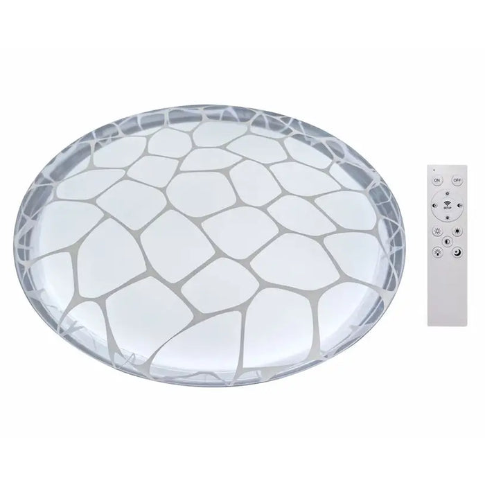 LED CEILING LAMP 64W 5440LM 3000-6500K WITH REMOTE D-IL DOUBLE COVER 3 - LED плафони<<<Вътрешно