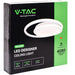 LED CEILING LIGHT 38W 4000K BLACK V-TAC - LED плафони<<<Вътрешно осветление<<<Осветление<<<Praktiker