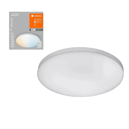 LED CEILING SMART + PLANON FRAMELESS ROUND WIFI TW 450mm 2700lm SMART LEDVANCE - Диодни тела за бита<<<Източници на