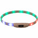 LED Collar for Pets Trixie Multicolour Silicone Plastic - Домашни Животни<<<Дом Градина<<<BigBuy&&&Пътуване и