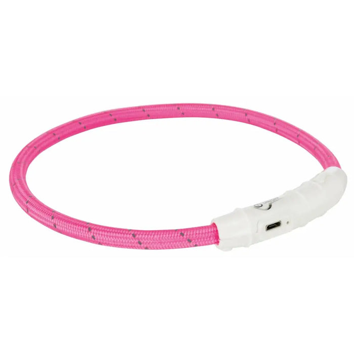 LED Collar for Pets Trixie Pink L/XL - Домашни Животни<<<Дом Градина<<<BigBuy&&&Пътуване и разходки<<<Домашни