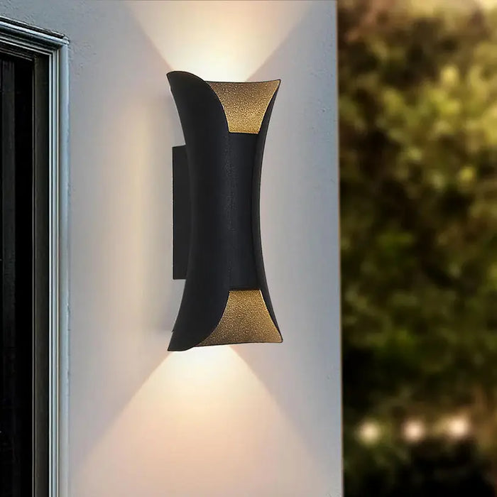 LED FACADE FIXTURE 10W 3000-6400K IP65 BLACK VIVALUX BOSTON - Фасадни тела<<<Външно