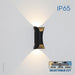 LED FACADE FIXTURE 10W 3000-6400K IP65 BLACK VIVALUX BOSTON - Фасадни тела<<<Външно