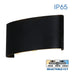LED FACADE FIXTURE 6W 3000-6400K IP65 BLACK VIVALUX ARUBA - Фасадни тела<<<Външно