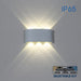 LED FACADE FIXTURE 6W 3000-6400K IP65 WHITE VIVALUX ARUBA - Фасадни тела<<<Външно