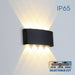 LED FACADE FIXTURE 8W 3000-6400K IP65 BLACK VIVALUX ARUBA - Фасадни тела<<<Външно