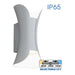 LED FACADE LUMINAIRET 10W 3000-6400K IP65 WHITE VIVALUX BOSTON - Фасадни тела<<<Външно