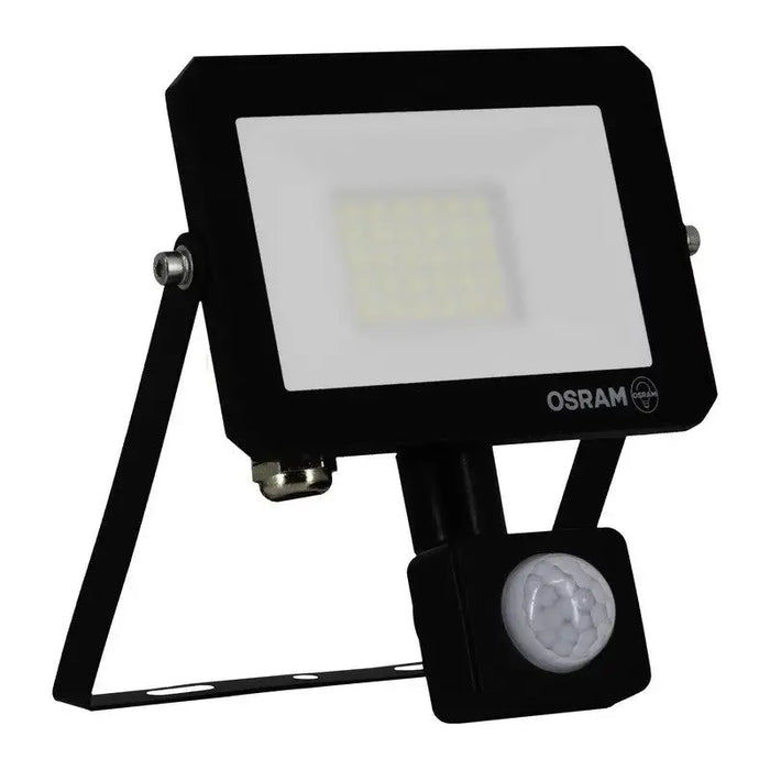 LED FLOODLIGHT LUX SENSOR 20W 840 BLACK OSRAM LEDVANCE - Диодни тела индустриални<<<Източници на светлина<<<AmperelB2B