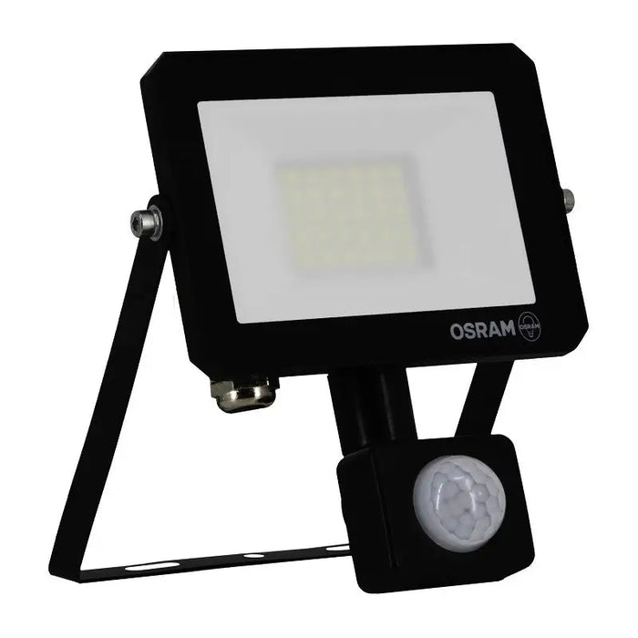 LED FLOODLIGHT LUX SENSOR 20W 865 BLACK OSRAM LEDVANCE - Диодни тела индустриални<<<Източници на светлина<<<AmperelB2B