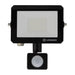 LED FLOODLIGHT WITH SENSOR FLOODLIGHT EFFECT SENSOR 20W 840 BLACK LEDVANCE - Диодни тела индустриални<<<Източници на