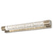 LED FLUID FOR BATHROOM 2X5W 2X450LM 3000K 40CM IP44 BRONZE RABALUX ABBEY - Осветители за баня<<<Вътрешно