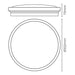 LED Flush-fitting Ceiling Light Wall Light EDM 32539 F 18 W 1820 Lm Circular Surface (4000 K) - Декорация и