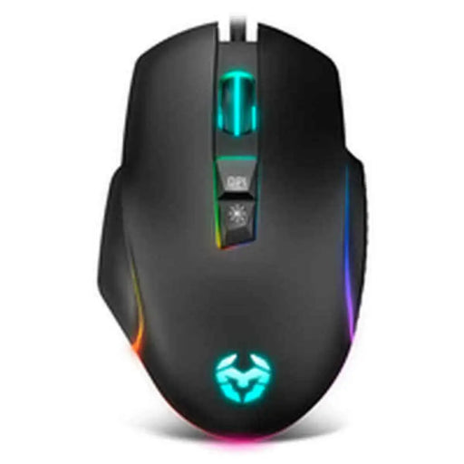 LED Gaming Mouse Krom NXKROMKEOS Black 6400 dpi - Компютър Игри<<<Компютри| Електроника<<<BigBuy&&&Гейминг Мишка и
