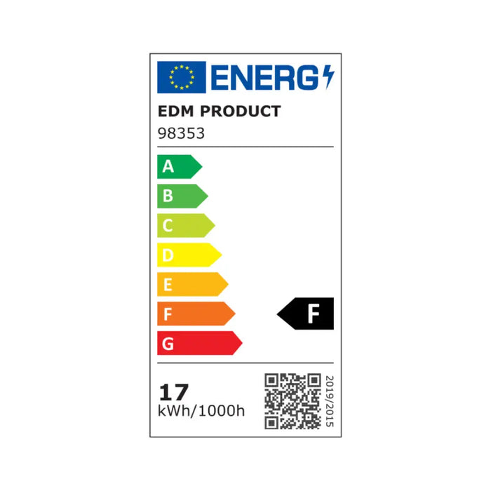 LED lamp EDM 98353 F 165 W 17 W E27 1800 Lm Ø 6,5 x 12,5 cm (3200 K) - Декорация и Осветление<<<Дом