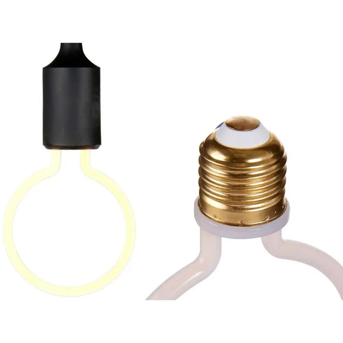 LED lamp Gift Decor White 4 W E27 9,3 x 13,5 x 3 cm Ball 12 Units (2700 K) - Декорация и Осветление<<<Дом