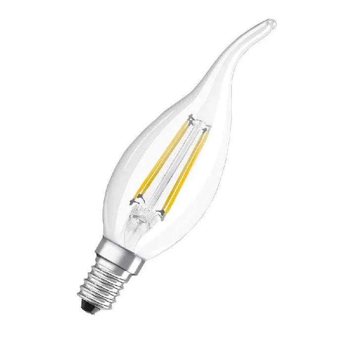 LED LAMP PARATHOM CL BA FIL 40 4W/827 E14 LEDVANCE - Диодни лампи за бита<<<Източници на светлина<<<AmperelB2B