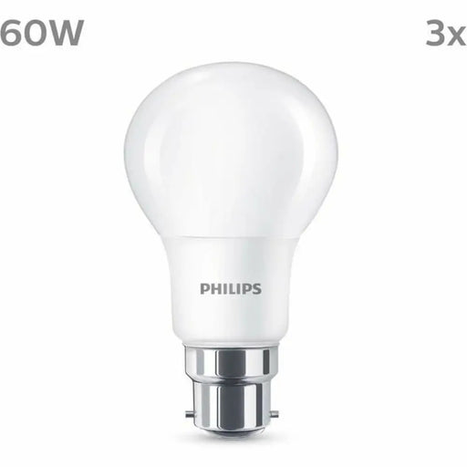 LED lamp Philips 60 W Matt Soft green F 8 W 60 W B22 3 Units (2700 K) - Декорация и Осветление<<<Дом