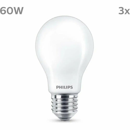 LED lamp Philips A60 E27 Soft green E 7 W 60 W E27 806 lm 3 Units (2700 K) - Декорация и Осветление<<<Дом