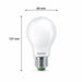 LED lamp Philips Classic A 75 W 5,2 W E27 1095 Lm (4000 K) - Декорация и Осветление<<<Дом Градина<<<BigBuy&&&LED