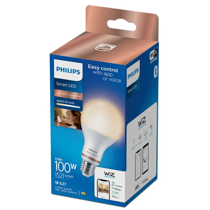 LED lamp Philips Wiz A67 smart White E 13 W E27 1521 Lm (2700 K) (2700-6500 K) - Декорация и Осветление<<<Дом