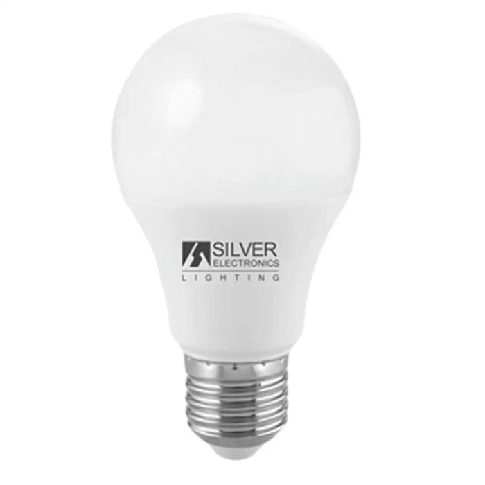LED lamp Silver Electronics ECO ESTANDAR E27 White - Декорация и Осветление<<<Дом Градина<<<BigBuy&&&LED