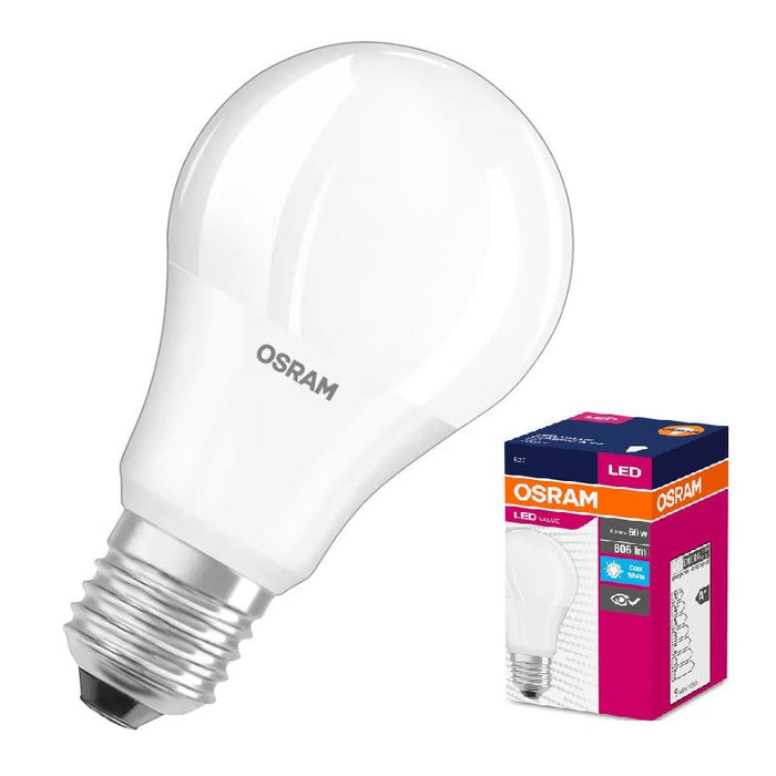 LED LAMP VALUE CLA60 806lm/840/ E27 LEDVANCE - Диодни лампи за бита<<<Източници на светлина<<<AmperelB2B