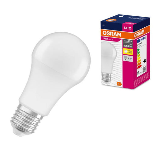 LED LAMP VALUE CLA75 1055lm/827 E27 LEDVANCE - Диодни лампи за бита<<<Източници на светлина<<<AmperelB2B