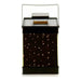 LED Lantern Gift Decor Black Mirror 12,5 x 18,5 x 12,5 cm Metal - Декорация и Осветление<<<Дом Градина<<<BigBuy&&&Свещи